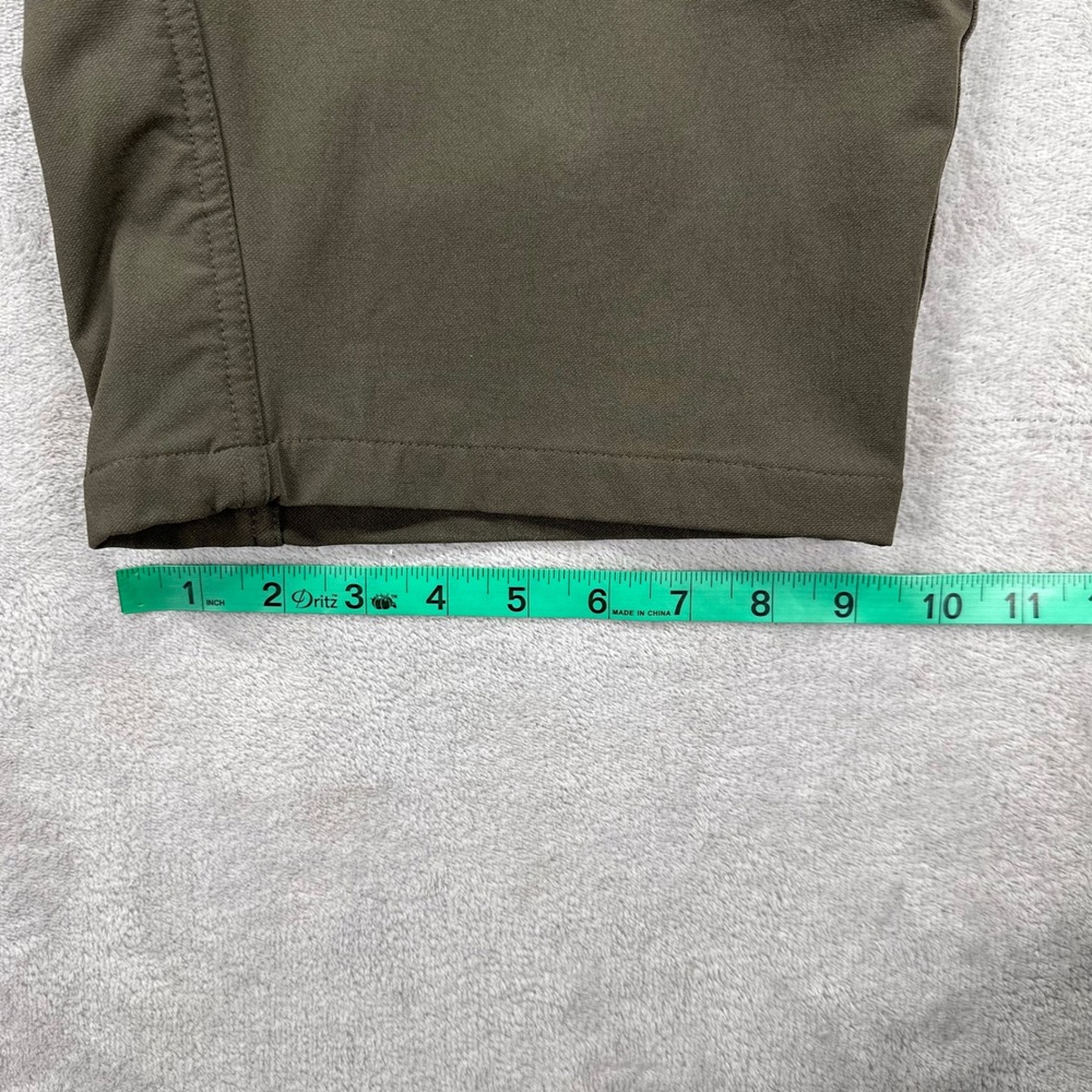 Chrome Industries Shorts Men 32 Olive Green Cycling Technical Stretch Commuter - Picture 10 of 10